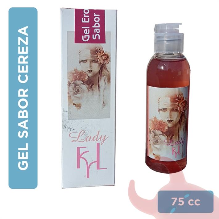  Gel lubricante aroma a cereza 75cc 